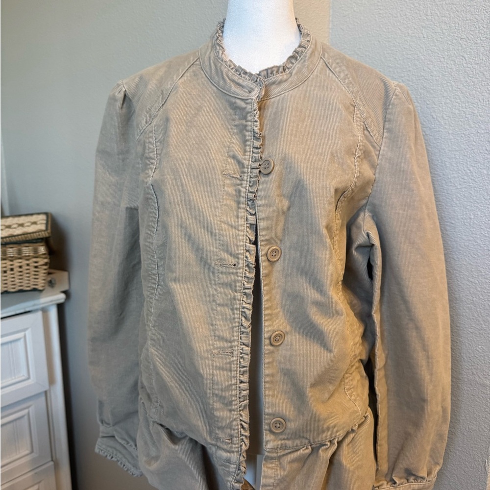 Ashley Judd Khaki Utility Jacket